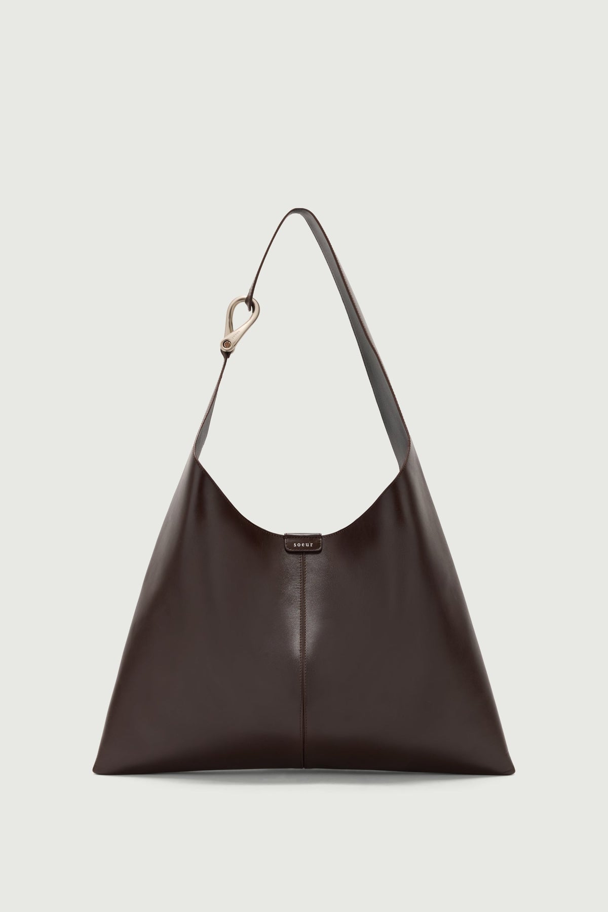 Sac en cuir effet croco