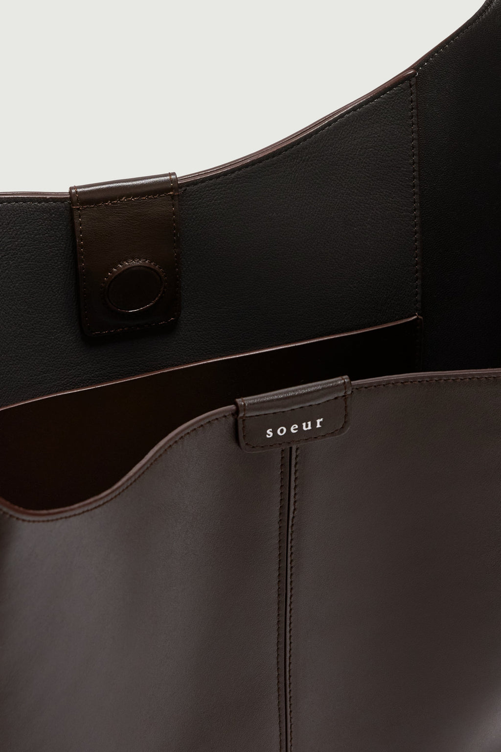Sac en cuir lisse