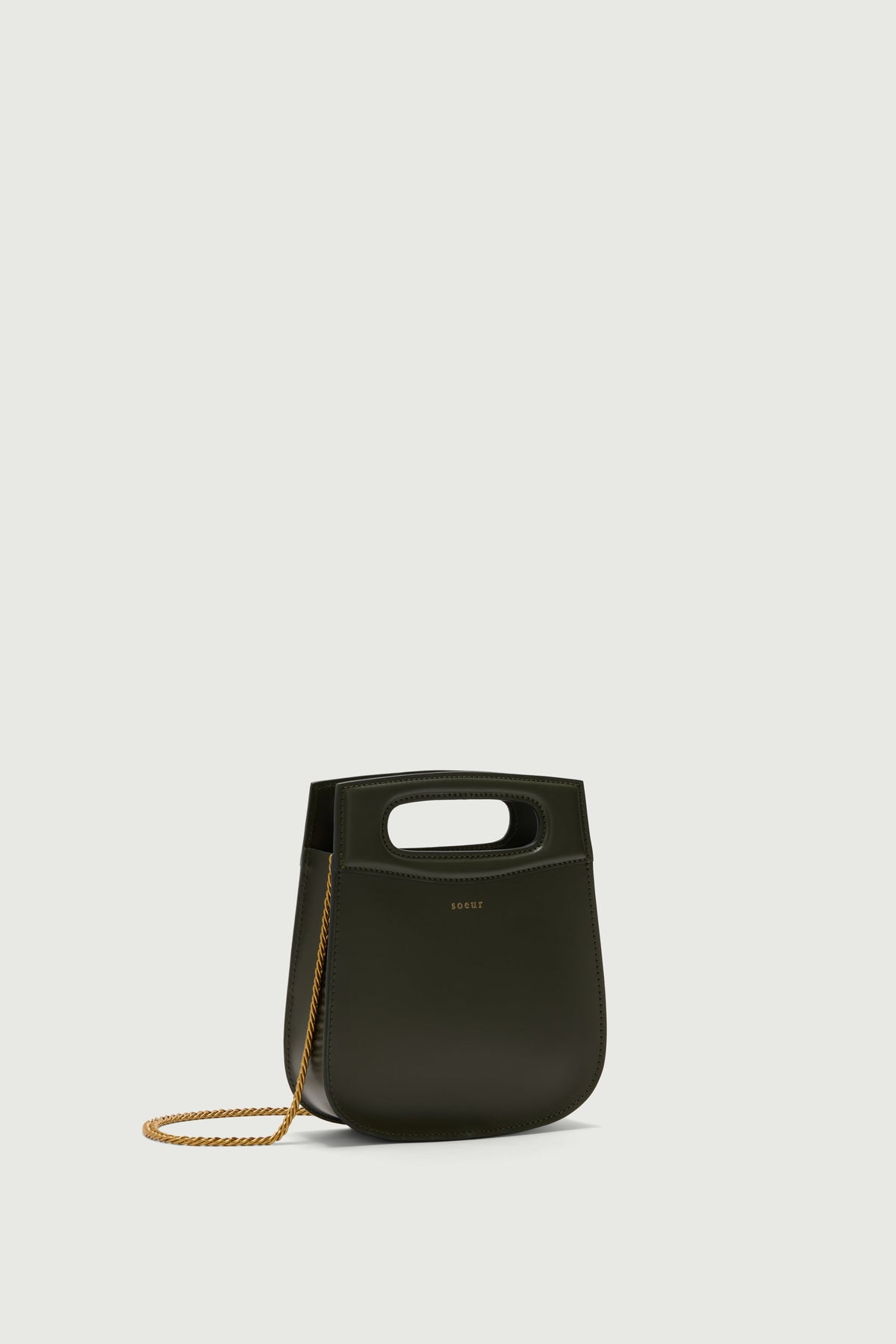 Sac en cuir effet lézard