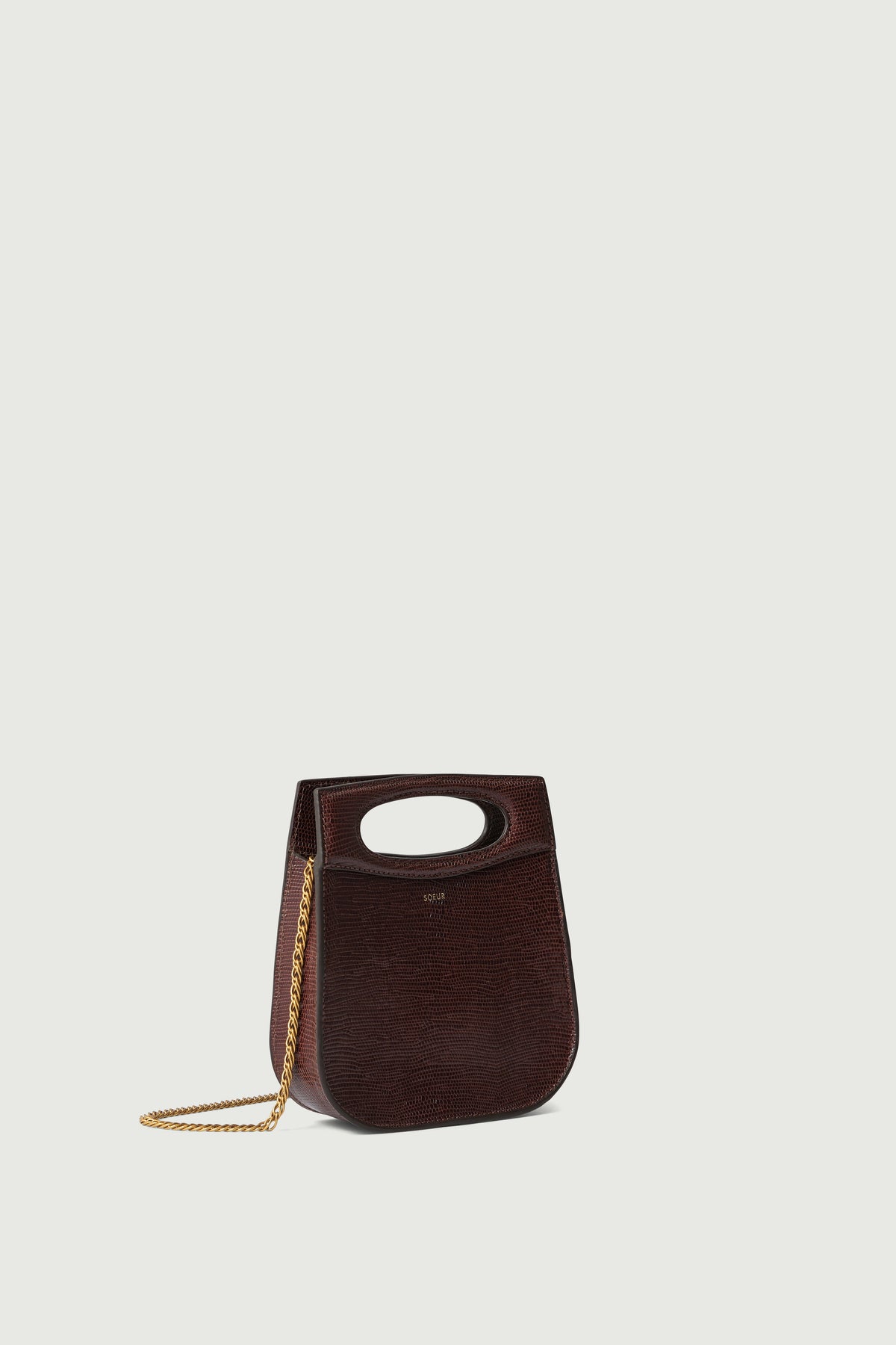Petit sac boîte à double porté
