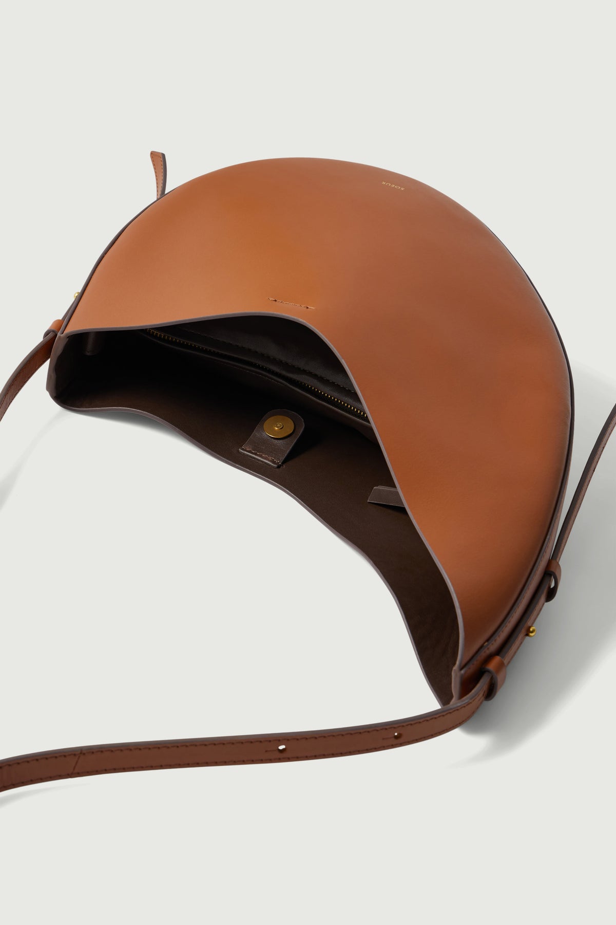 Sac en cuir lisse