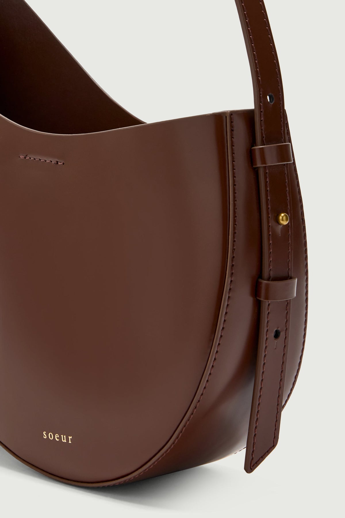 Sac en cuir lisse
