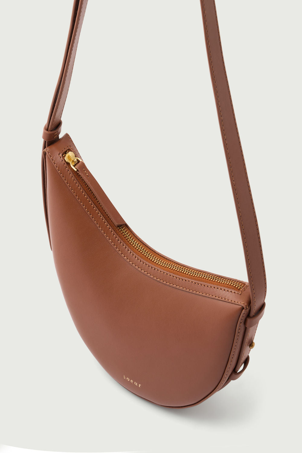 Sac en cuir lisse