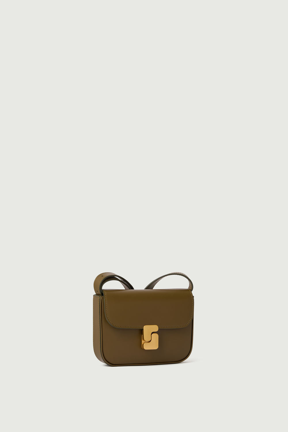Sac en cuir glacé