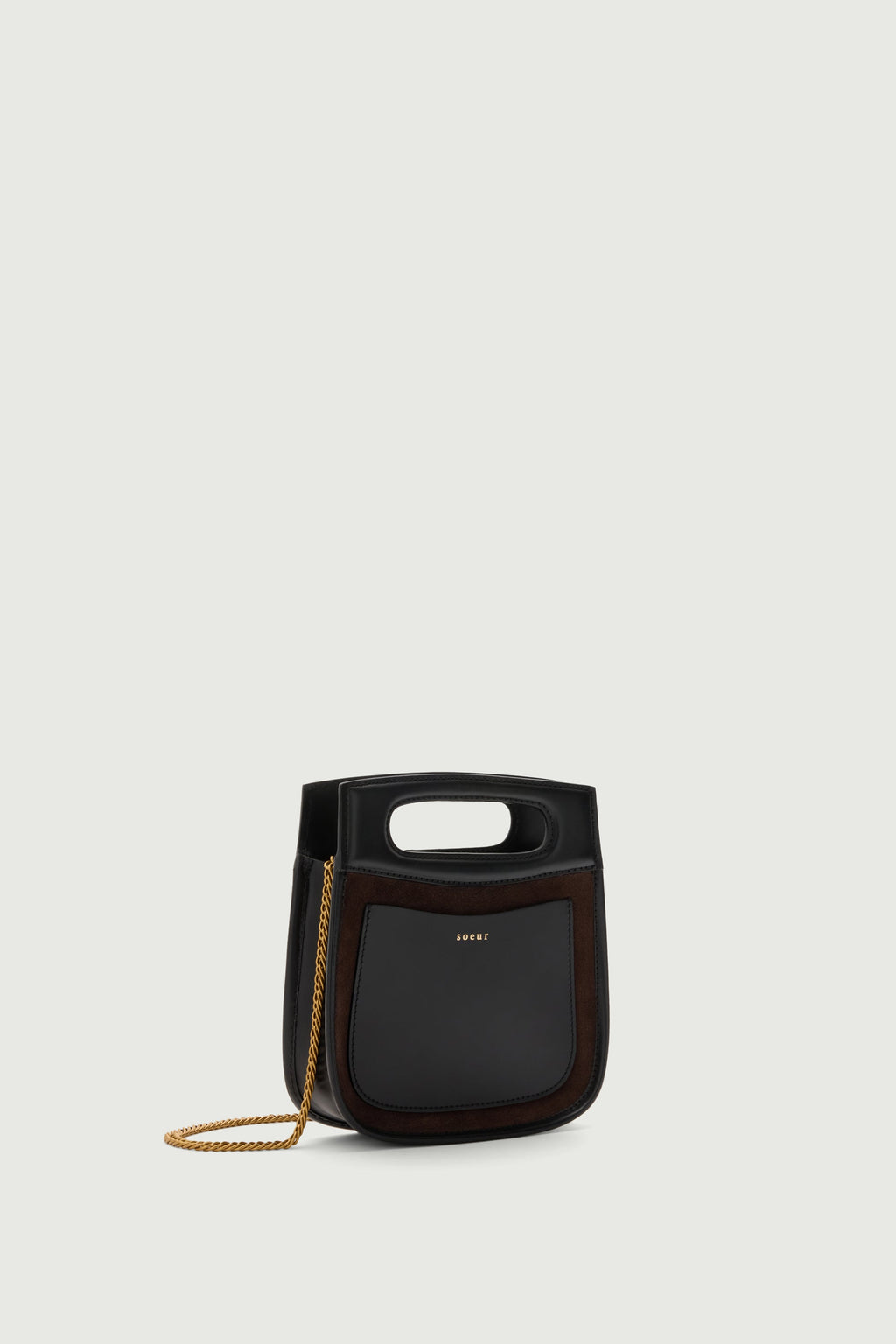 Sac en cuir effet lézard