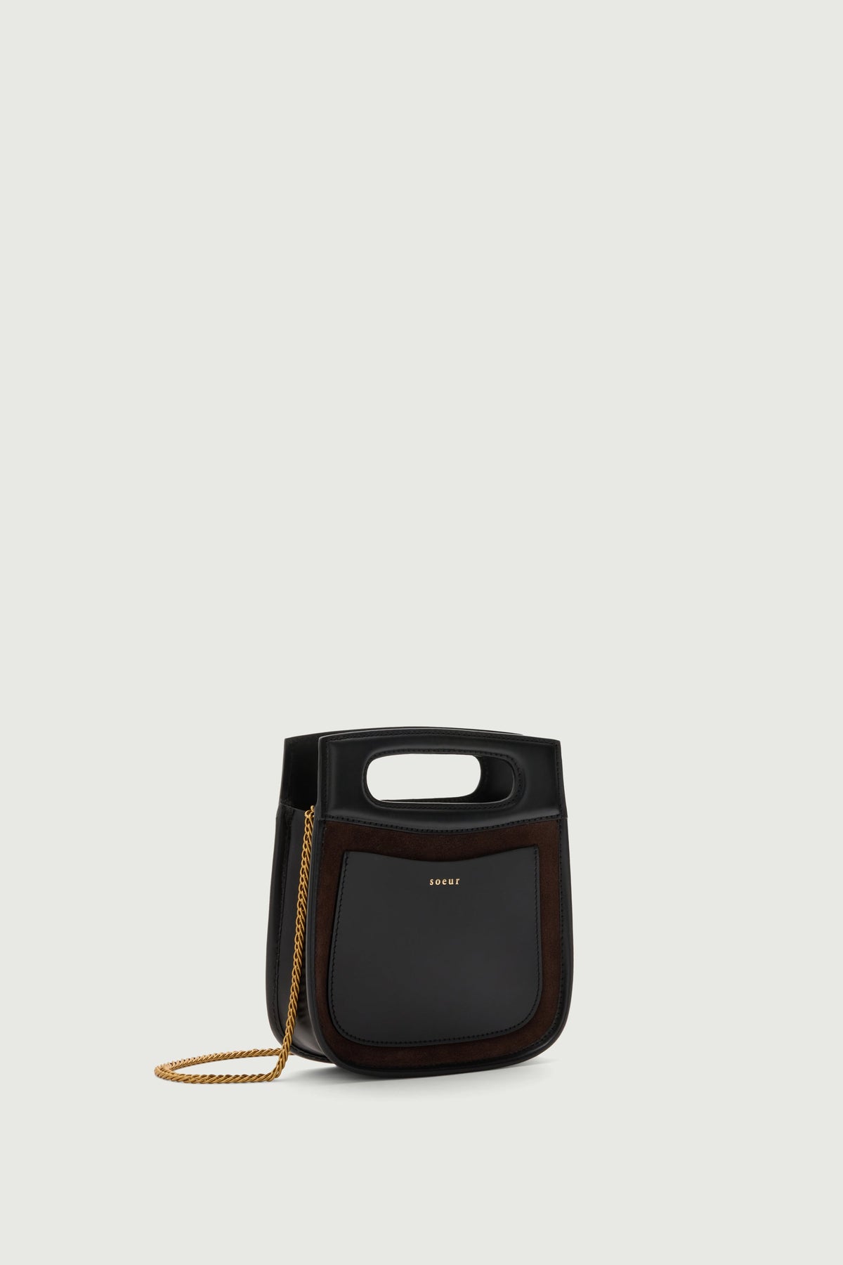 Petit sac boîte à double porté