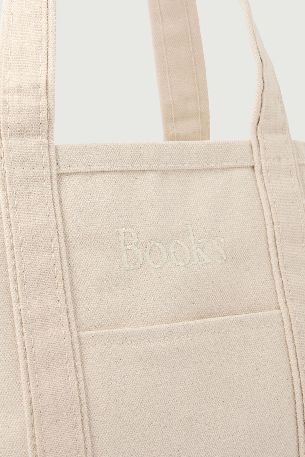 cabas books medium marron/rose