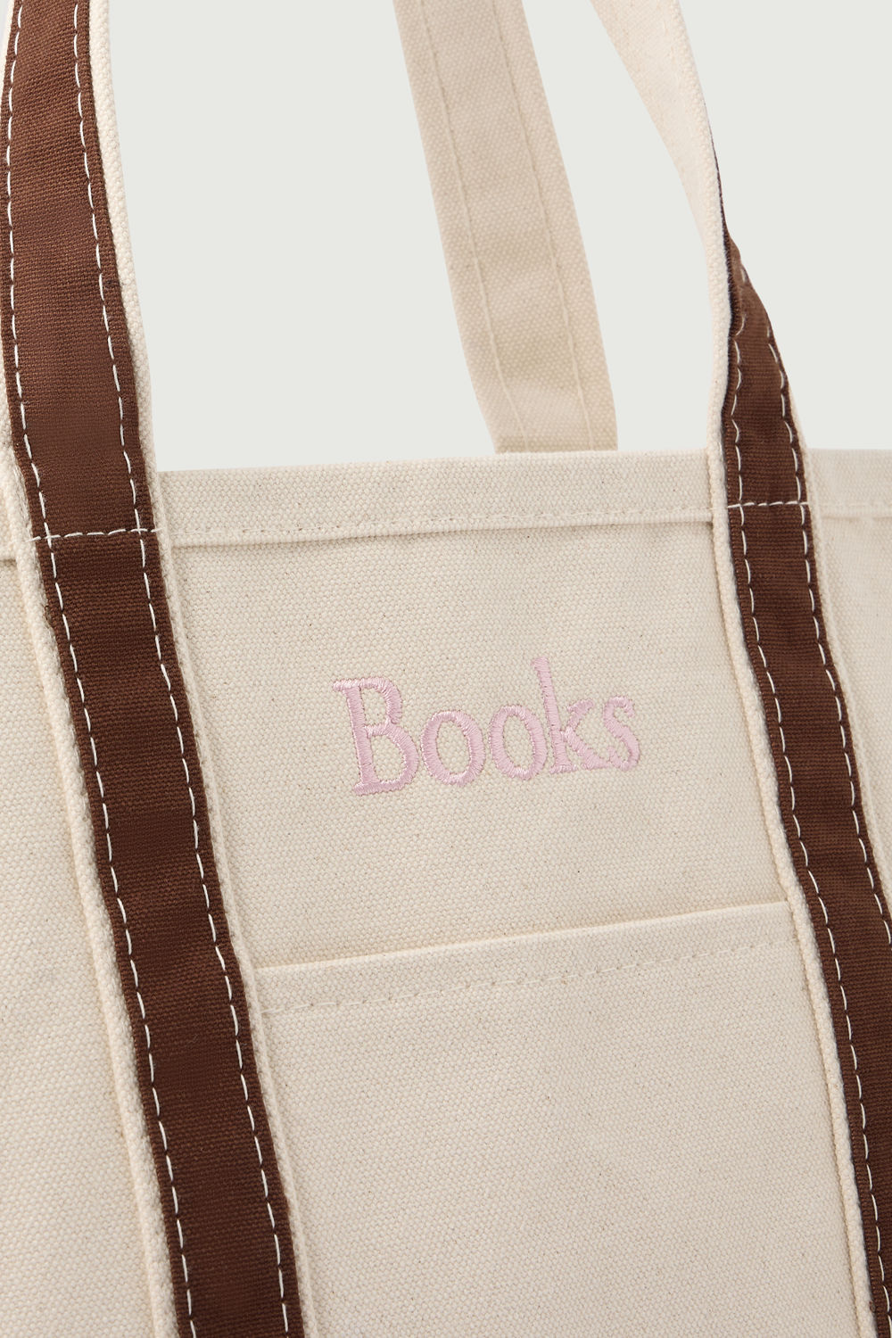 cabas books medium écru