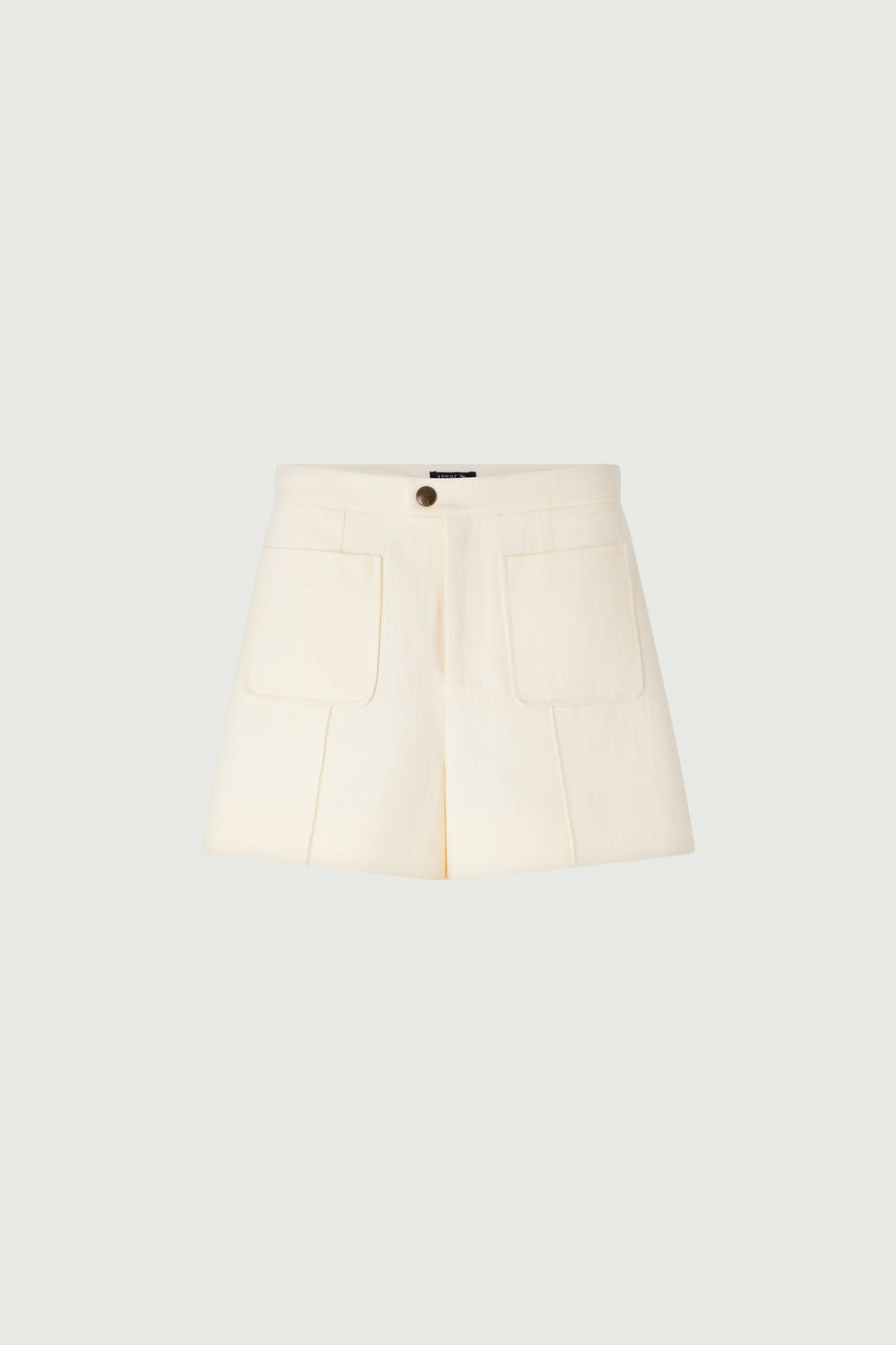 Short en sergé de coton