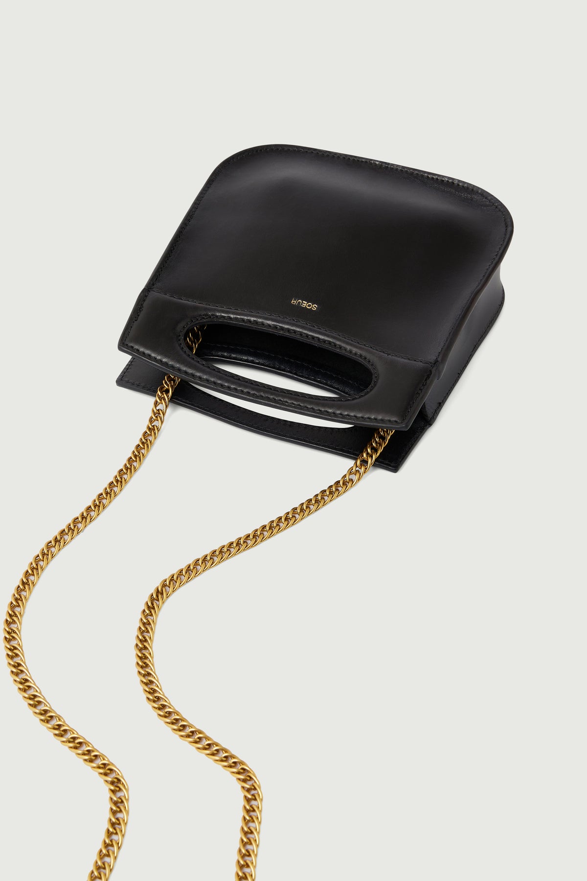 Sac en cuir effet lézard