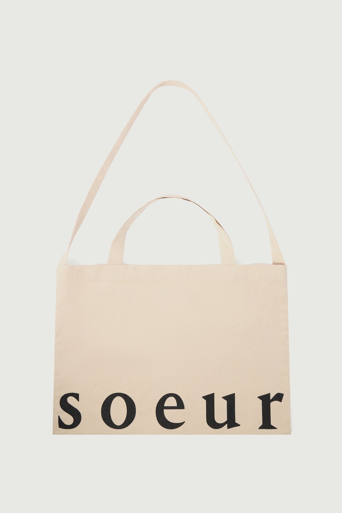maxi tote bag écru