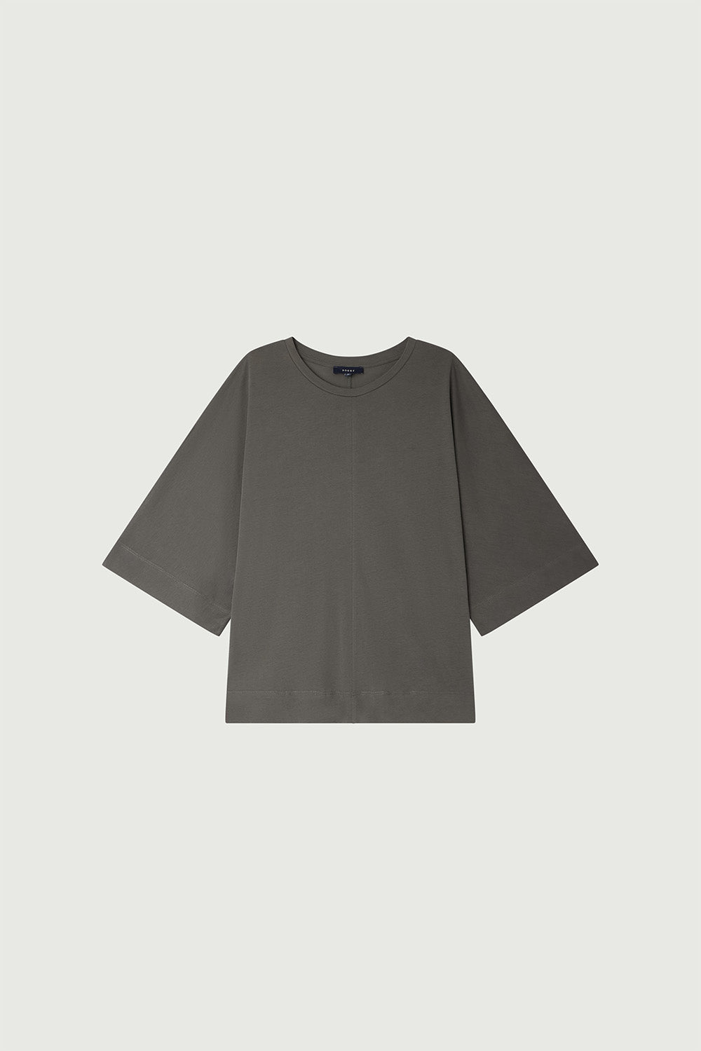 Tee-shirt manches mi-longues en coton