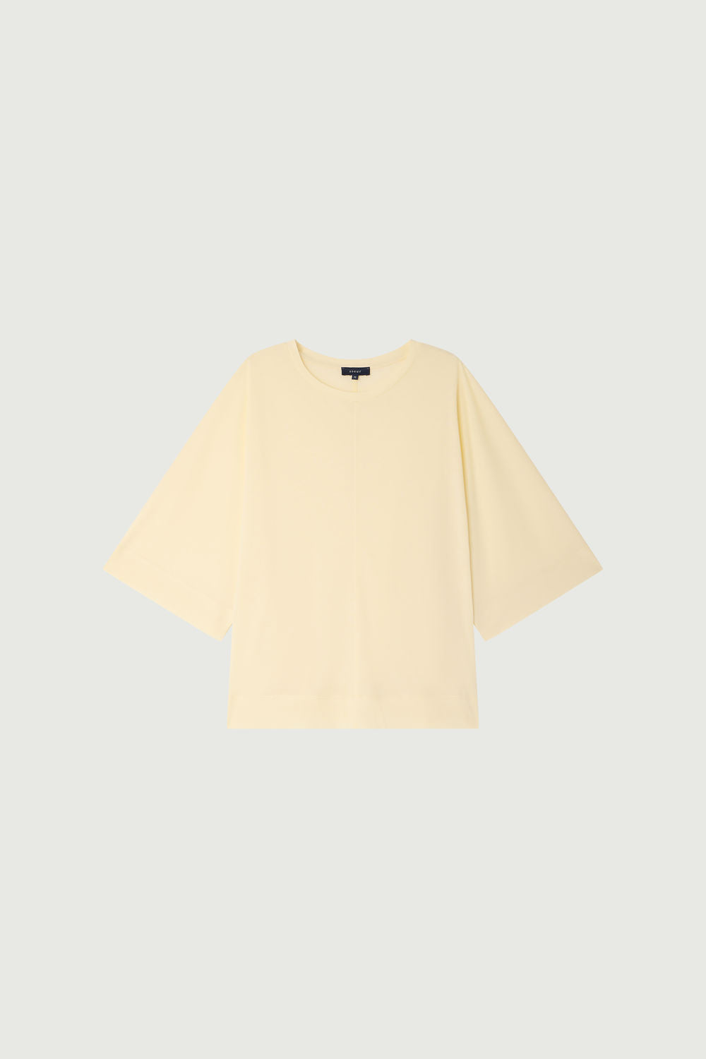 Tee-shirt manches mi-longues en coton