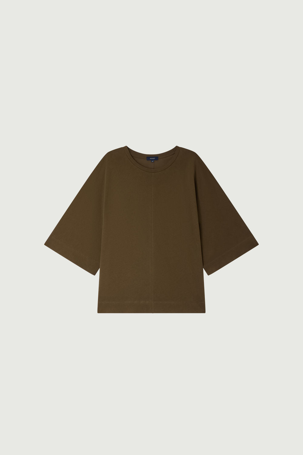 Tee-shirt manches mi-longues en coton