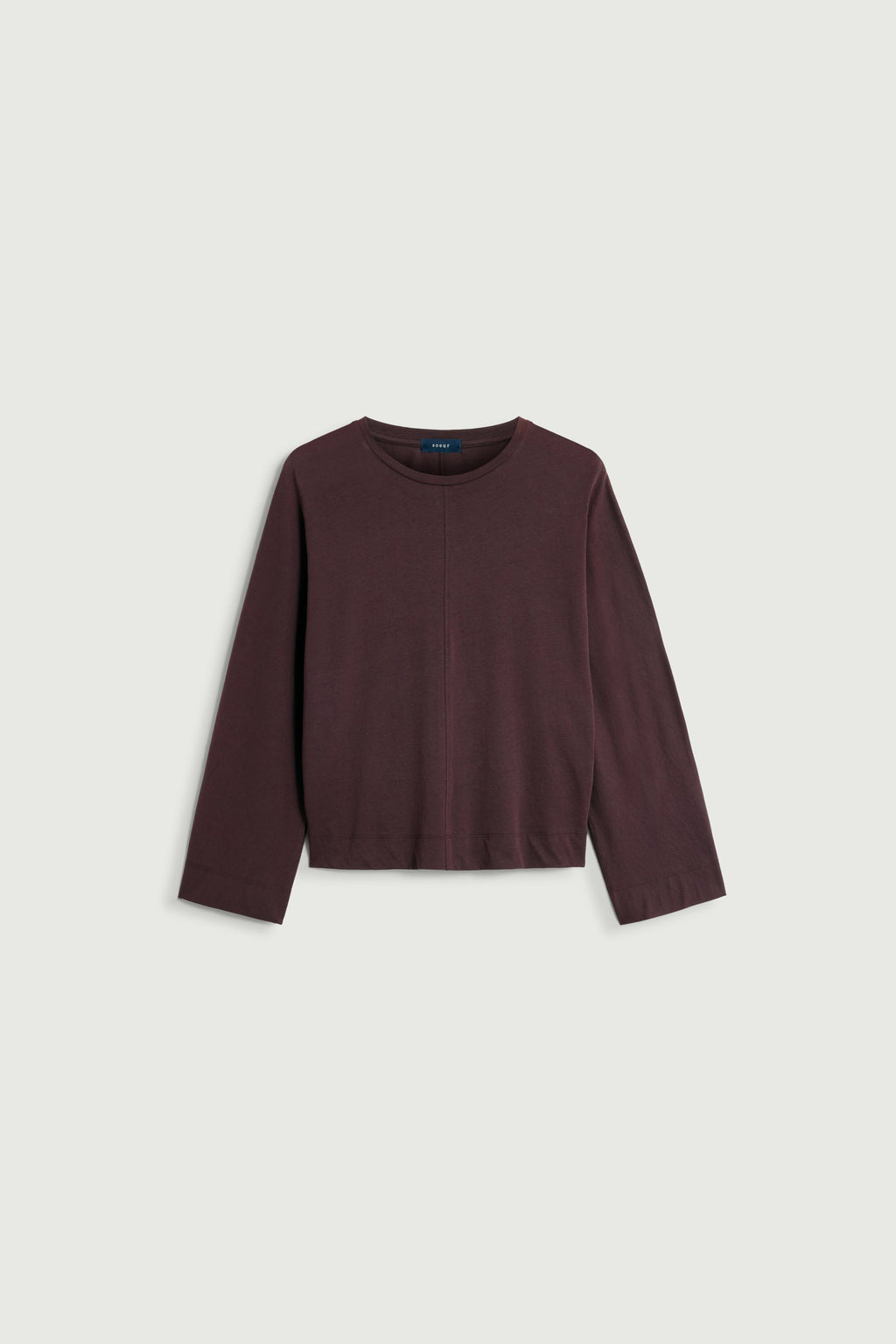 Tee-shirt structuré en jersey fin