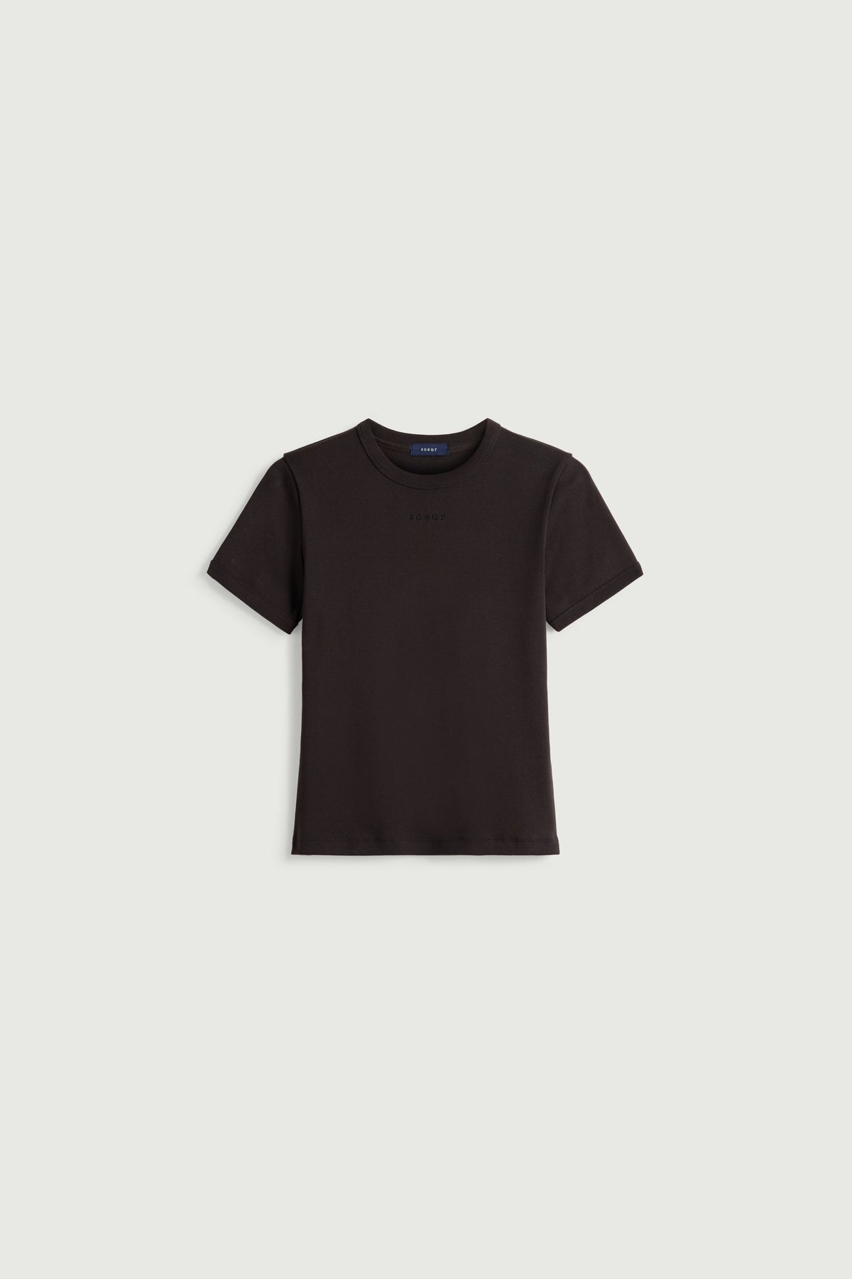 Tee-shirt brodé en coton