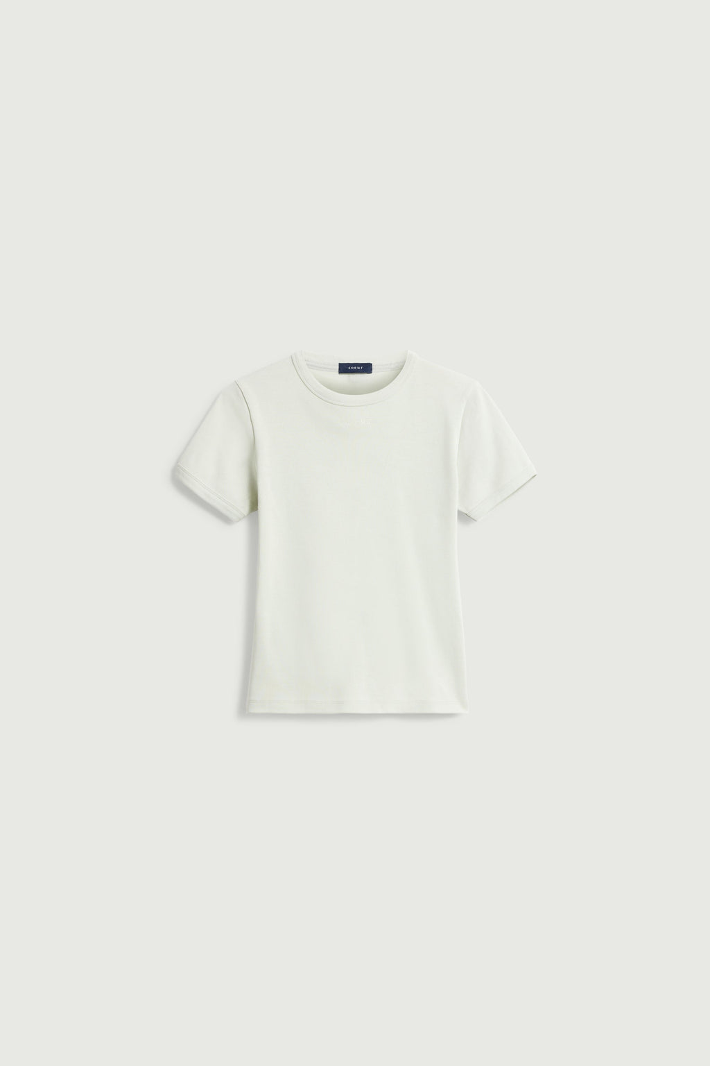Tee-shirt brodé Soeur à petites côtes