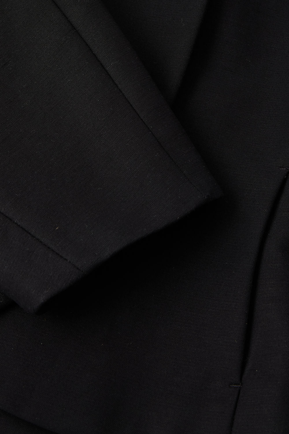 Veste courte en coton et lin