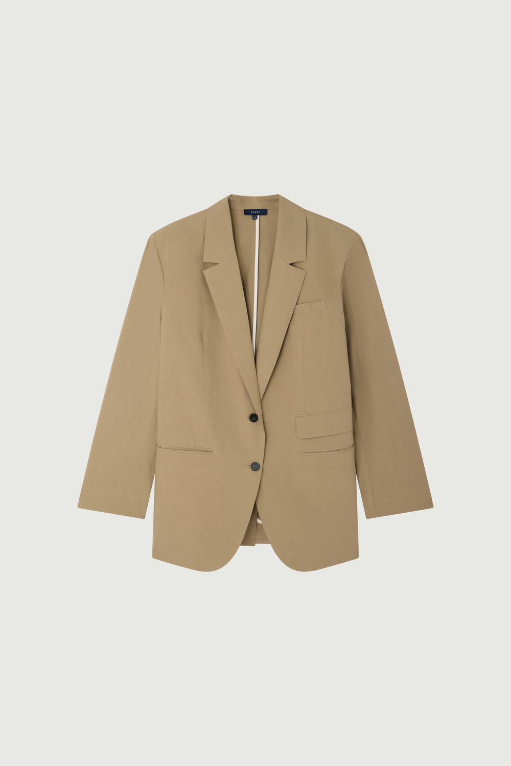 Veste de tailleur en popeline