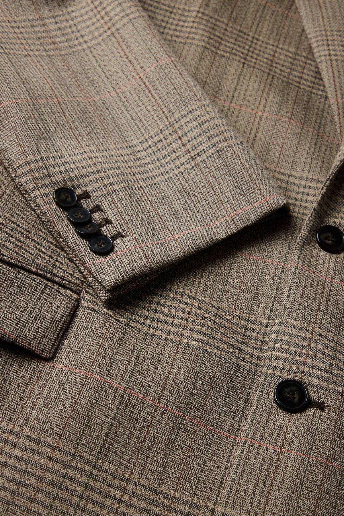 Veste de tailleur à carreaux