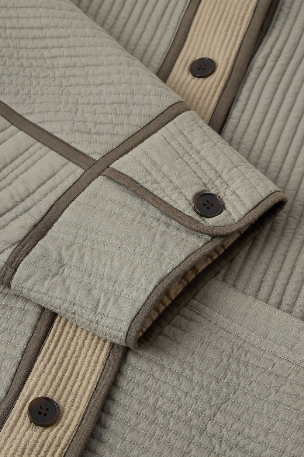 Veste courte en gabardine de coton