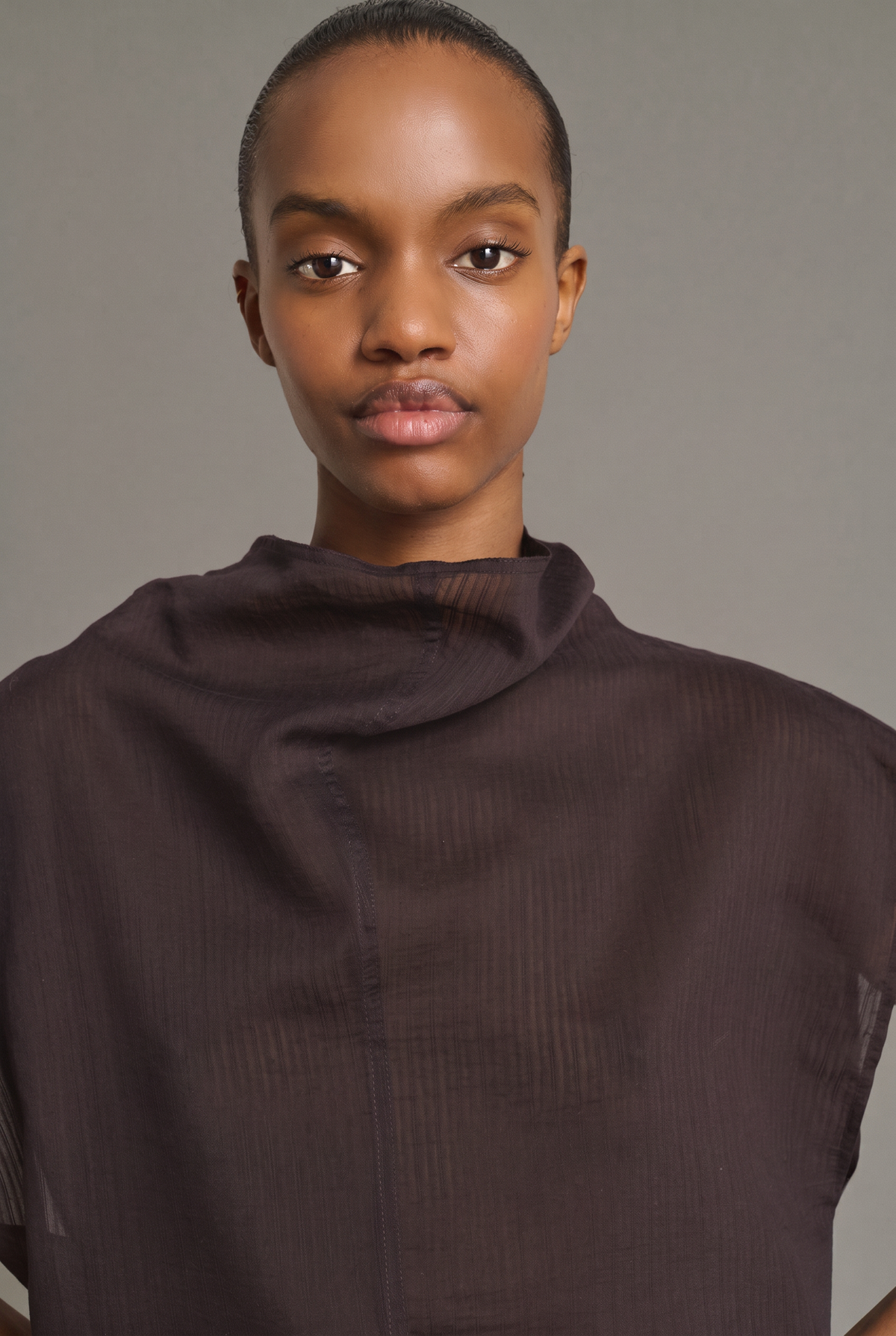 Blouse sans manches en coton